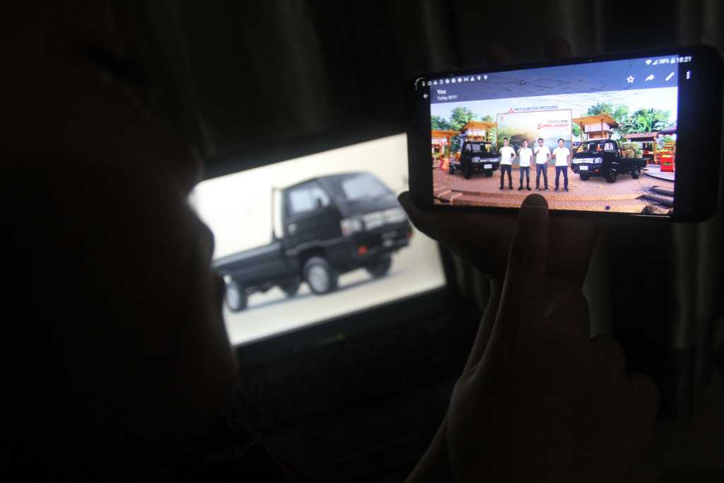 peluncuran mobil Pick up NEW Colt L300