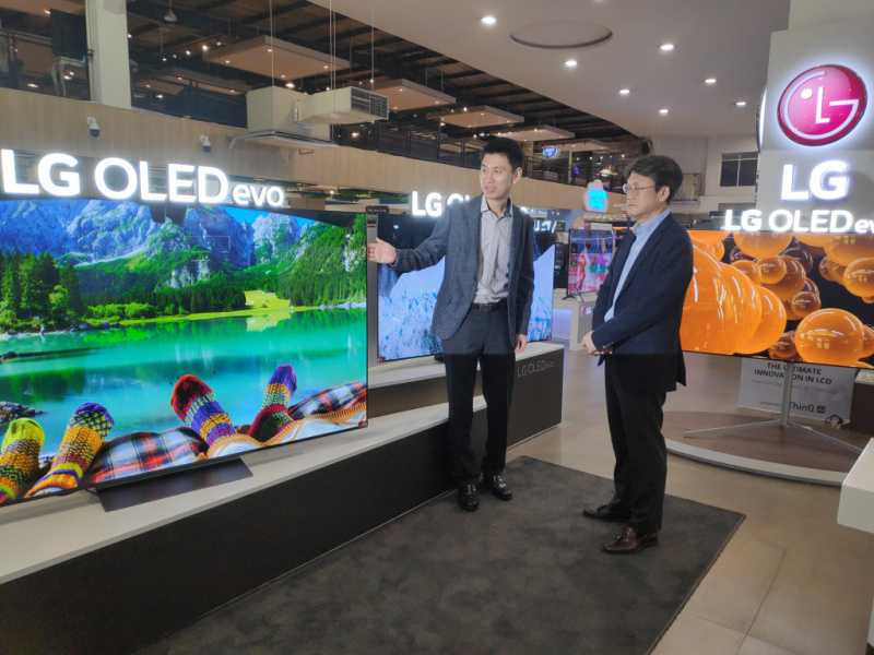 Peluncuran Oled TV LG