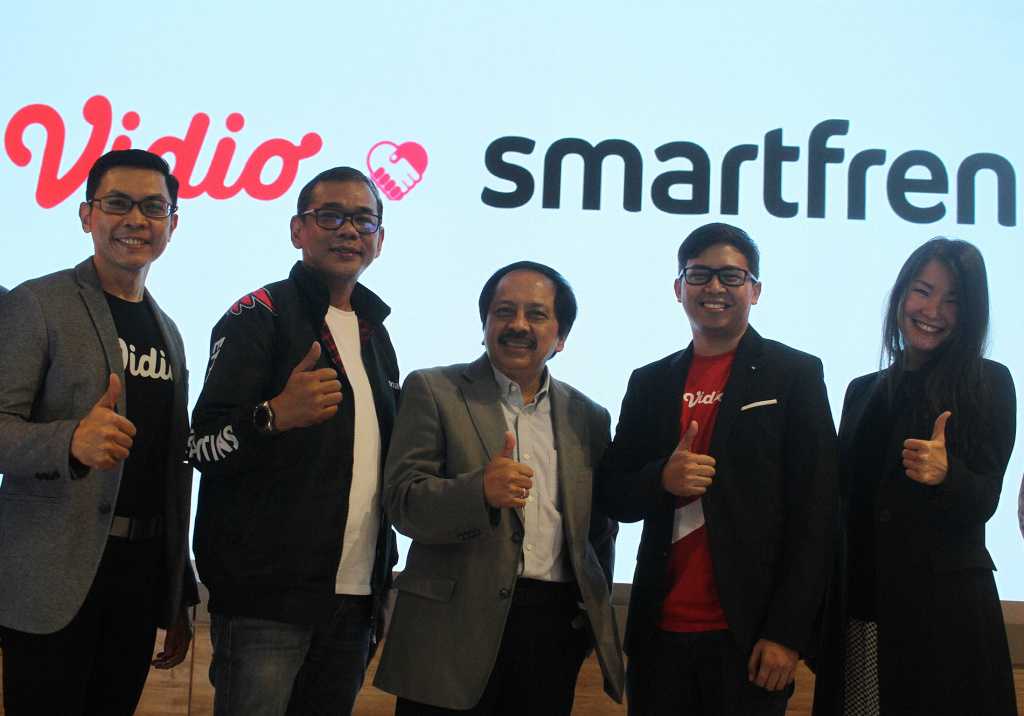 Peluncuran Paket Kolaborasi Smartfren-Vidio