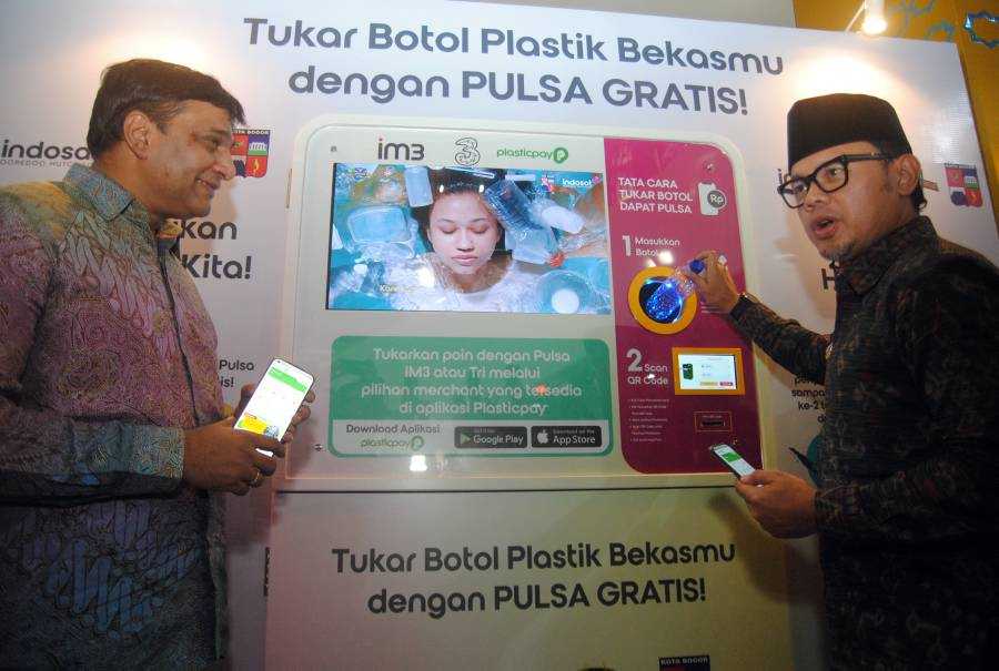 Peluncuran Program Sampah Jadi Pulsa