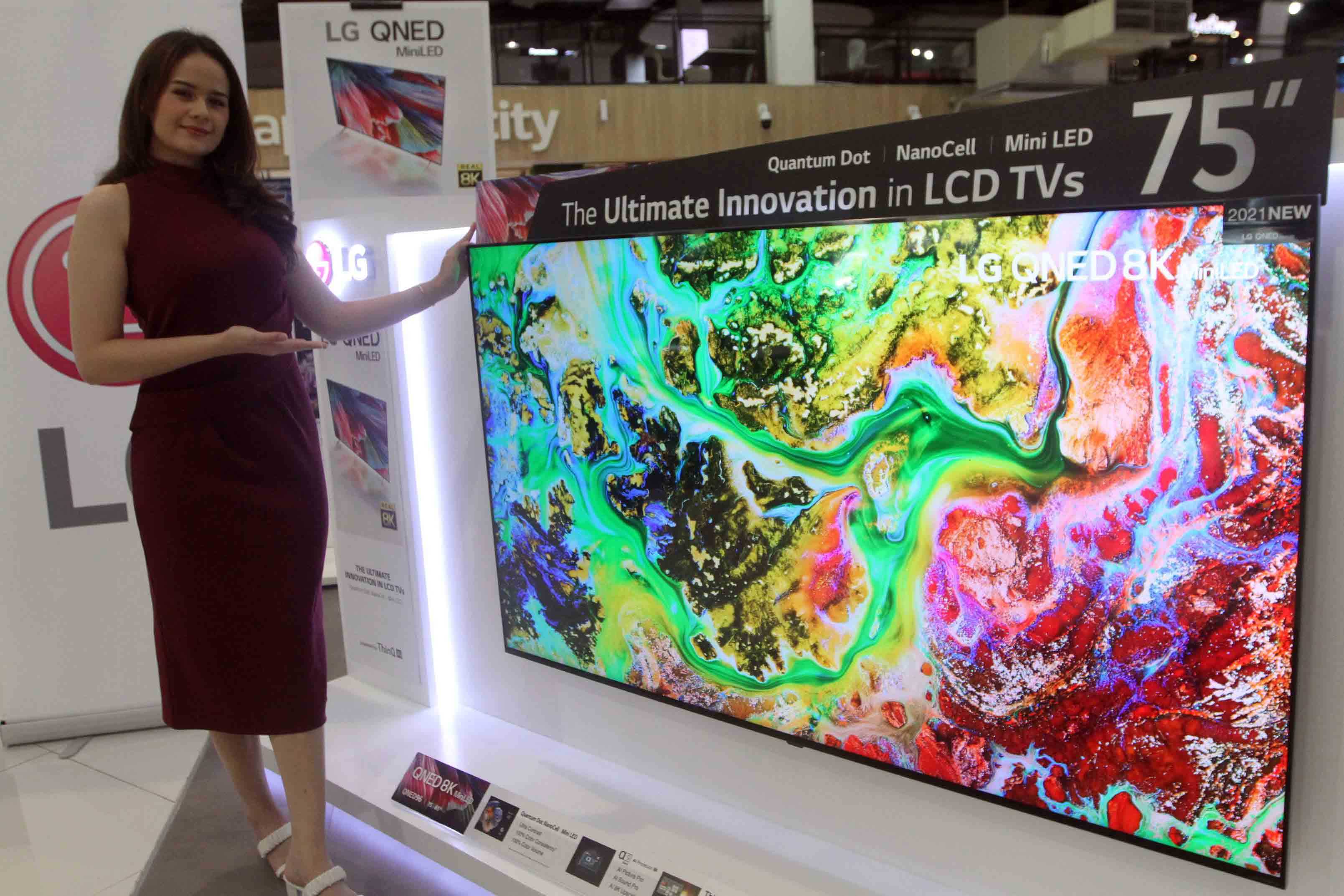 Pemasaran TV premium LG terbaru