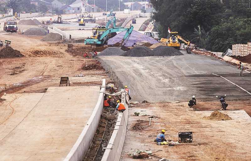 PEMBANGUNAN JALAN TOL CIJAGO SEKSI 3