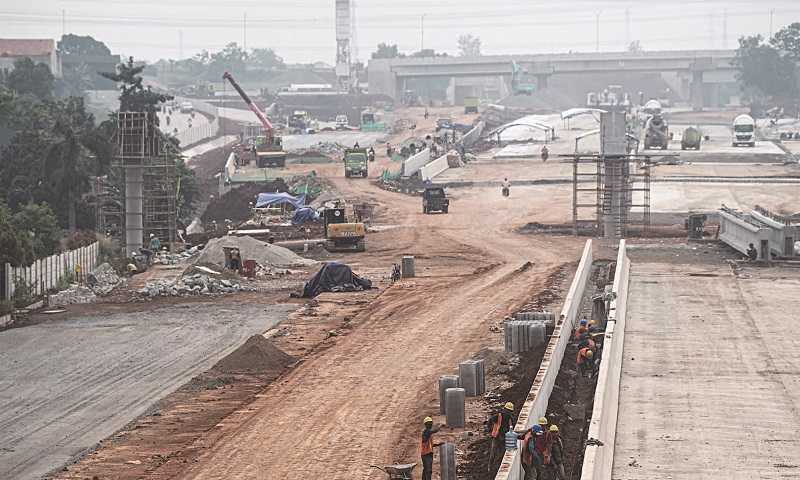 PEMBANGUNAN JALAN TOL CINERE-JAGORAWI