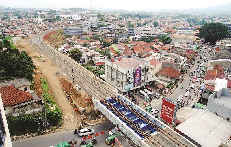 PEMBANGUNAN JALUR GANDA KERETA API BOGOR-SUKABUMI