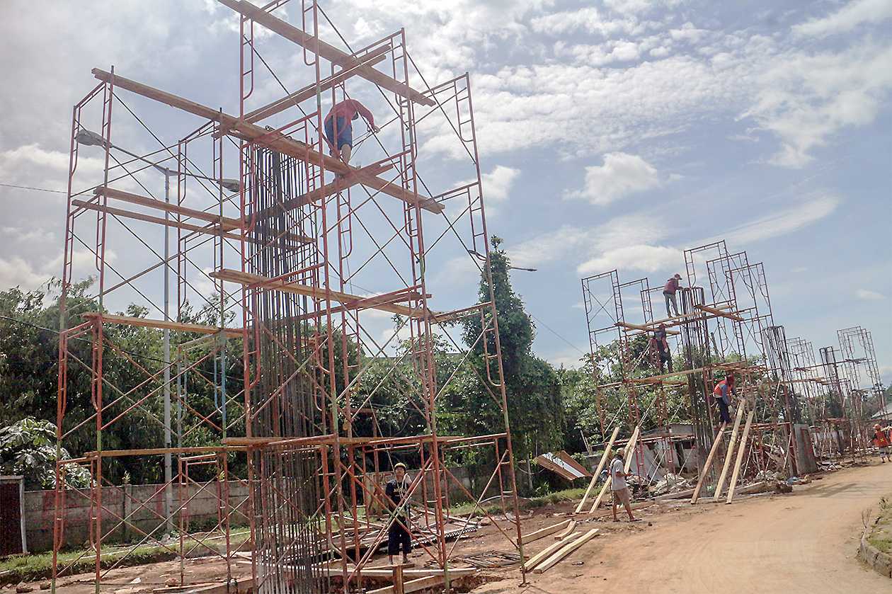 Pembangunan Skybridge di Bojonggede