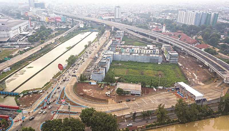 PEMBANGUNAN TOL BECAKAYU