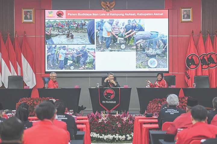 Pembekalan soal Ideologi di Rakernas PDIP