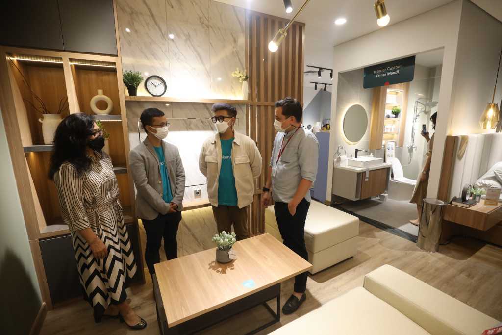 Pembukaan dekoruma experience center terbesar