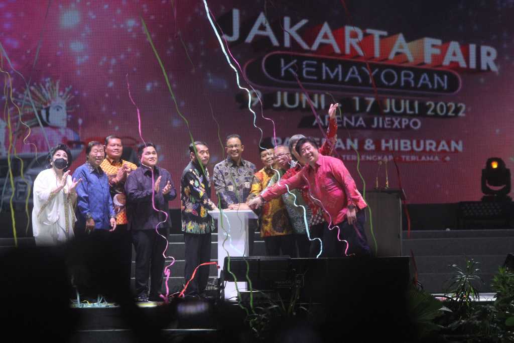 pembukaan jakarta fair 2022