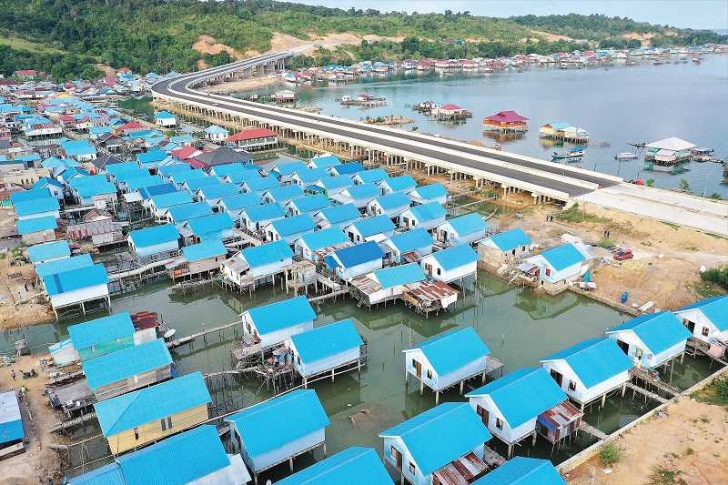 PEMERINTAH BANTU PERUMAHAN SWADAYA DI KONAWE