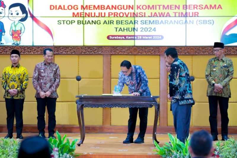 Pemprov Tegaskan Jatim Menuju 100 Persen "Stop Buang Air Besar Sembarangan"