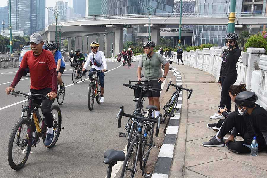 Pengguna Sepeda Meningkat