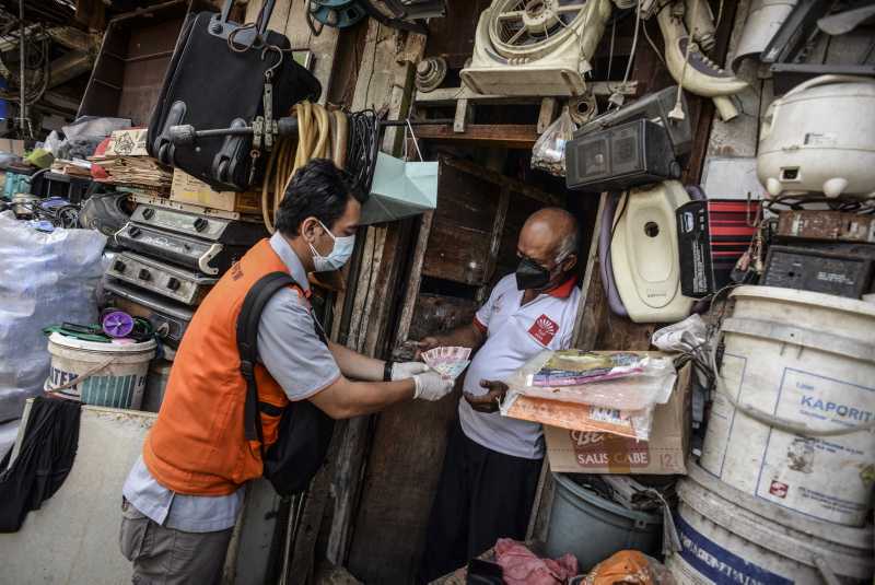 Penyaluran Bantuan Sosial Tunai