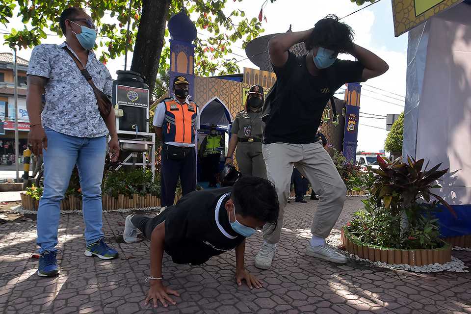 Penyekatan Larangan Mudik