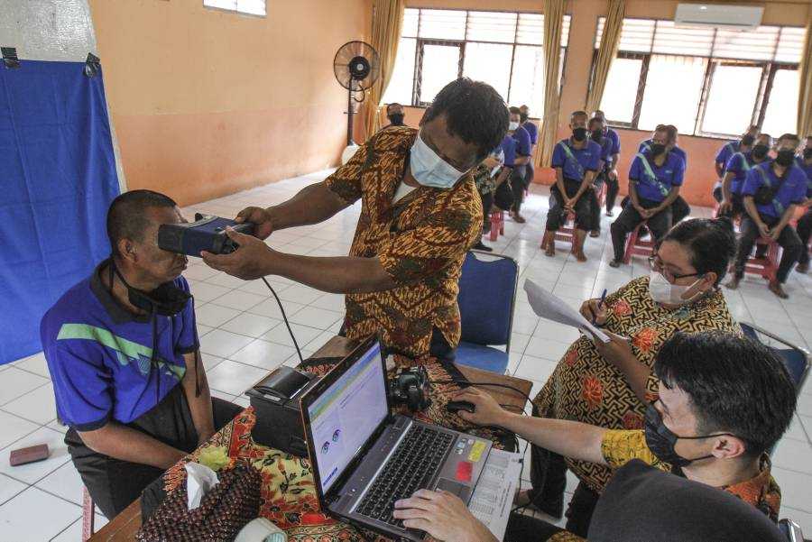 Perekaman E-KTP Warga Binaan Sosial