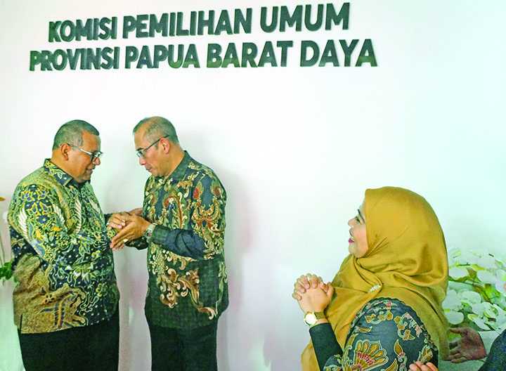 Peresmian Kantor KPU Papua Barat Daya