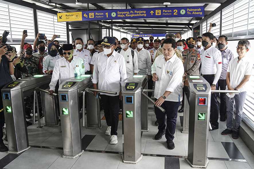 Peresmian Stasiun