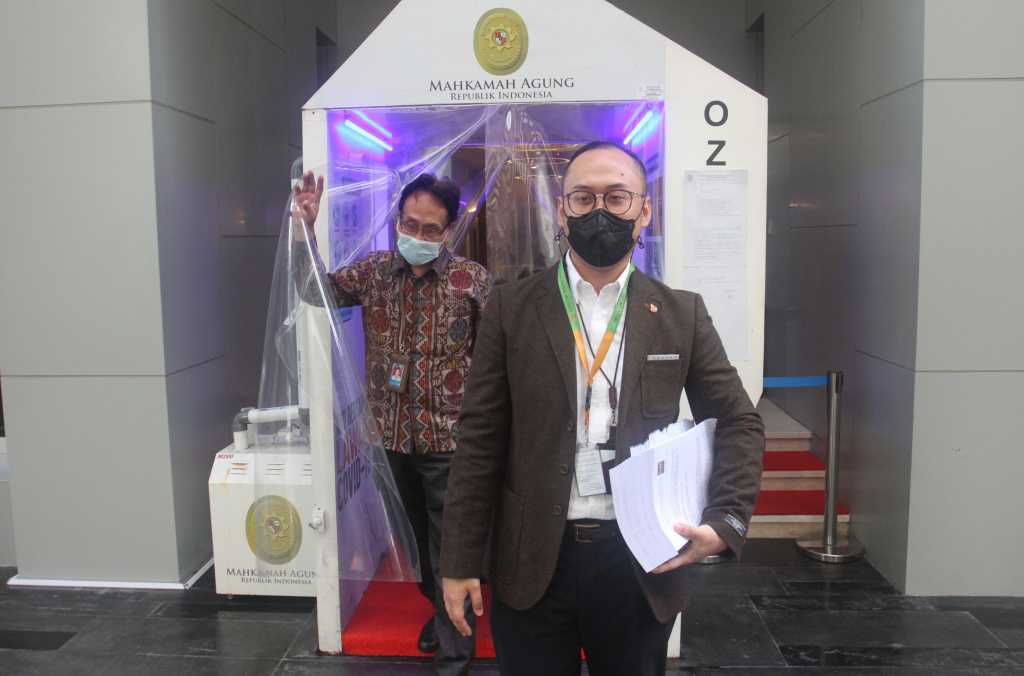 permohonan uji materiil terhadap peraturan Pemerintah