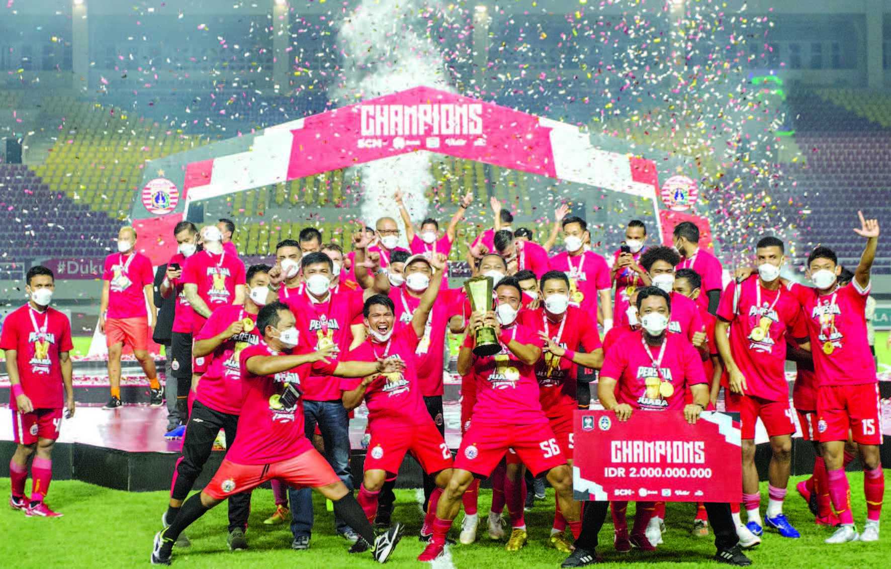 PERSIJA JUARA PIALA MENPORA 2021
