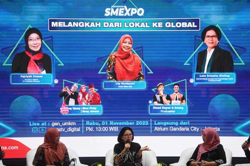 Pertamina SMEXPO 2023 : "Melangkah Dari Lokal Ke Global"