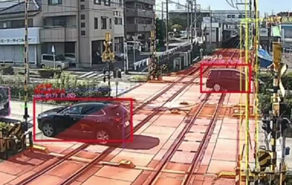 Perusahaan Kereta Nagoya Gunakan "AI" untuk Cegah Kecelakaan di Persimpangan