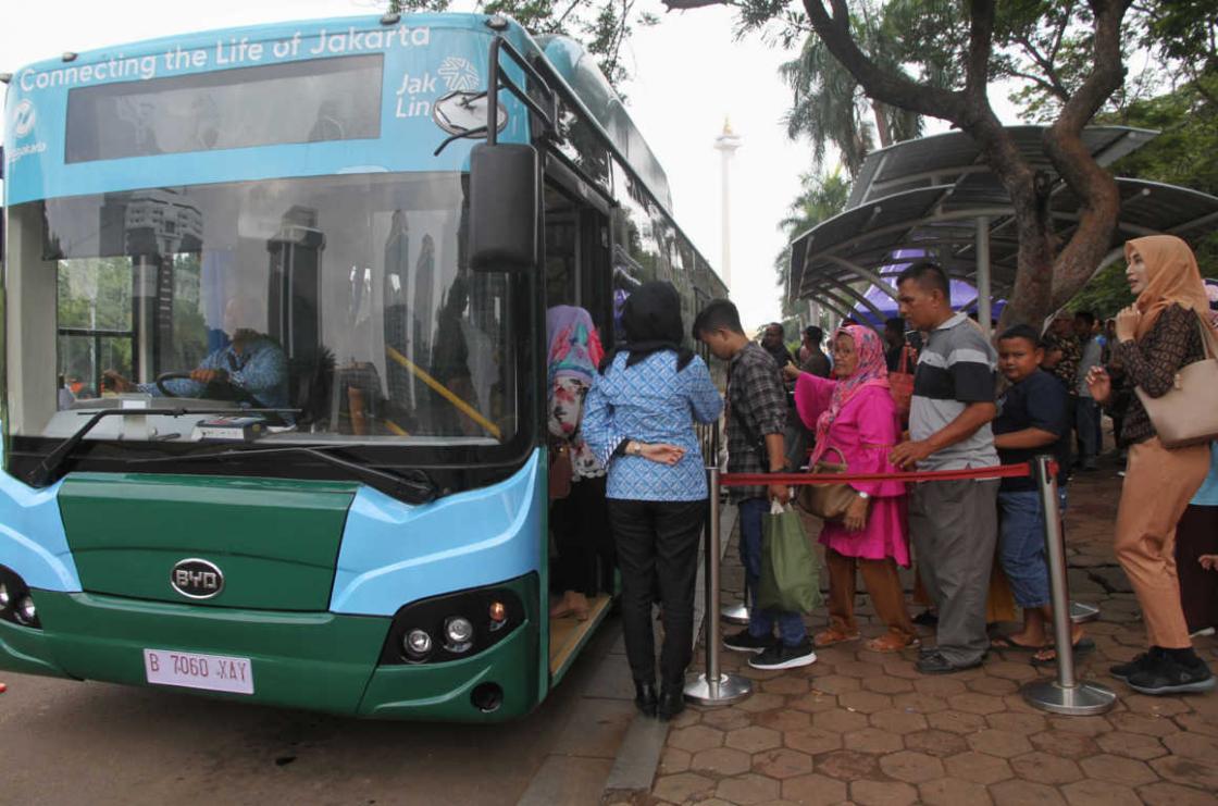 Coba Bus Listrik