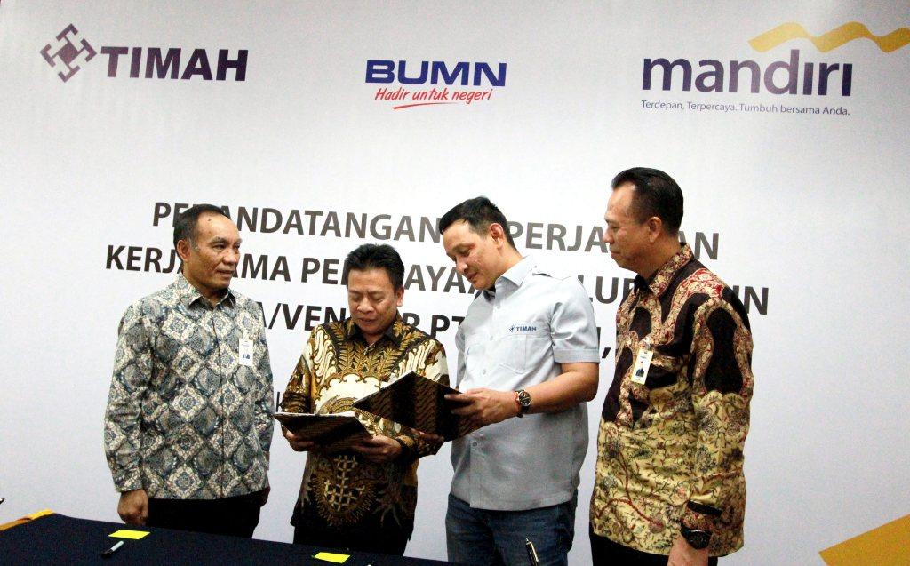 Kerja Sama Bank Mandiri