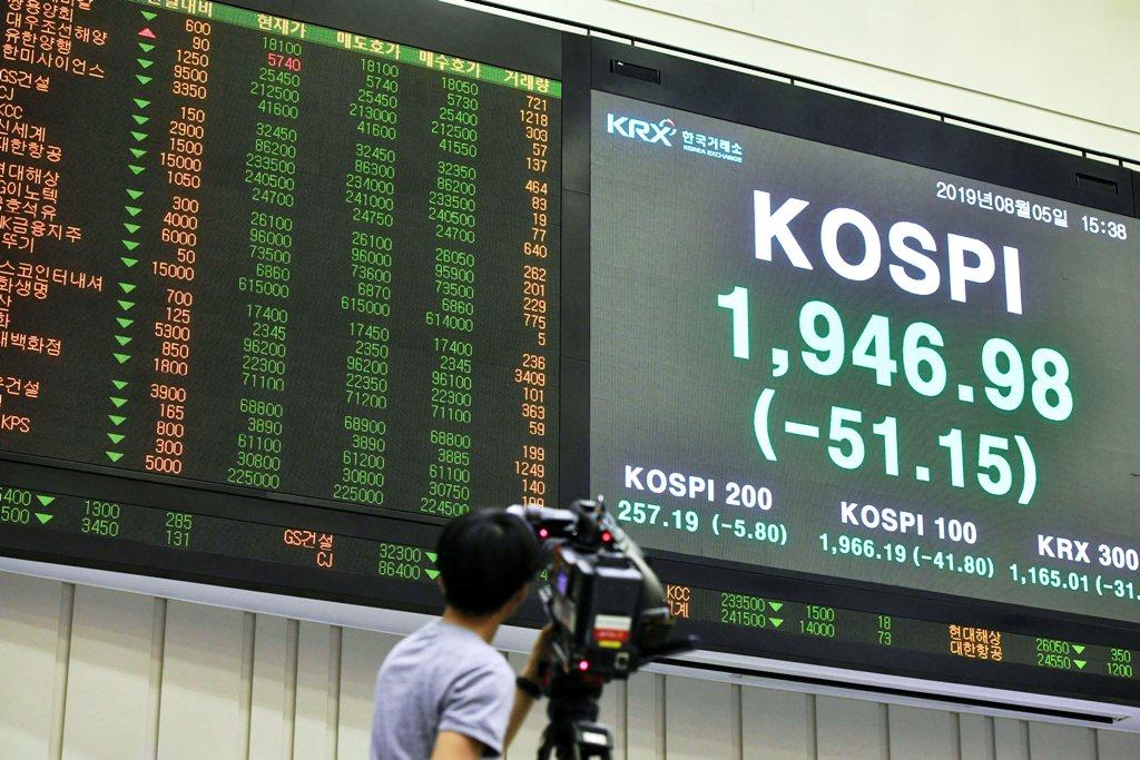 Indeks KOSPI Turun