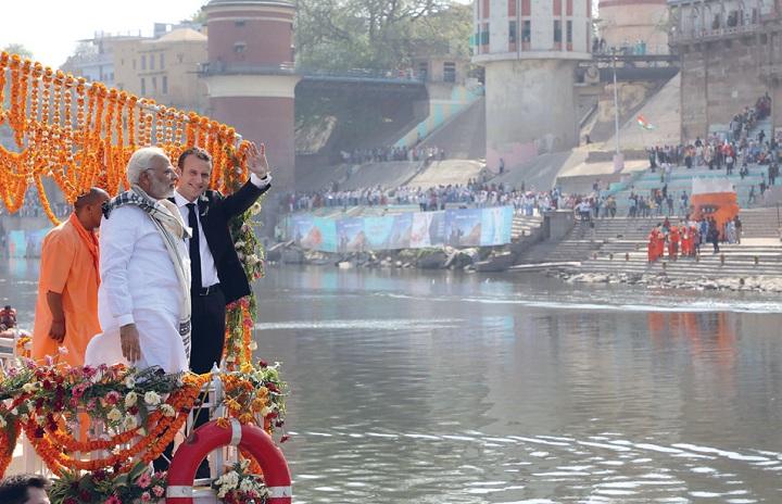 PM Macron Kunjungi India