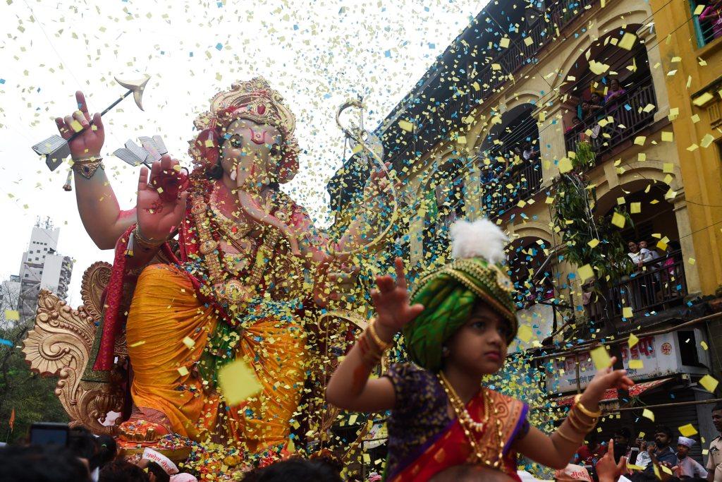 Festival Ganesha di India