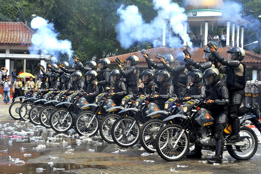 Simulasi Pengamanan Pemilu
