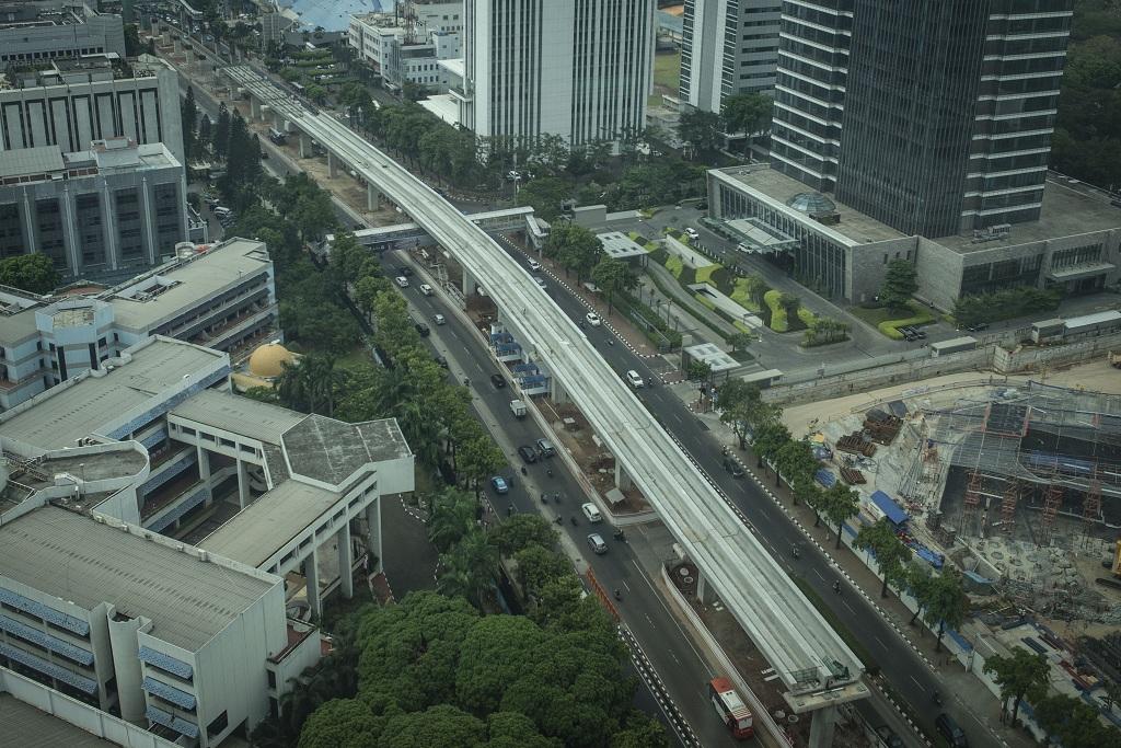 Pembangunan Proyek LRT