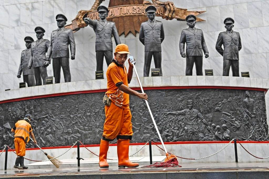 PERSIAPAN UPACARA KESAKTIAN PANCASILA