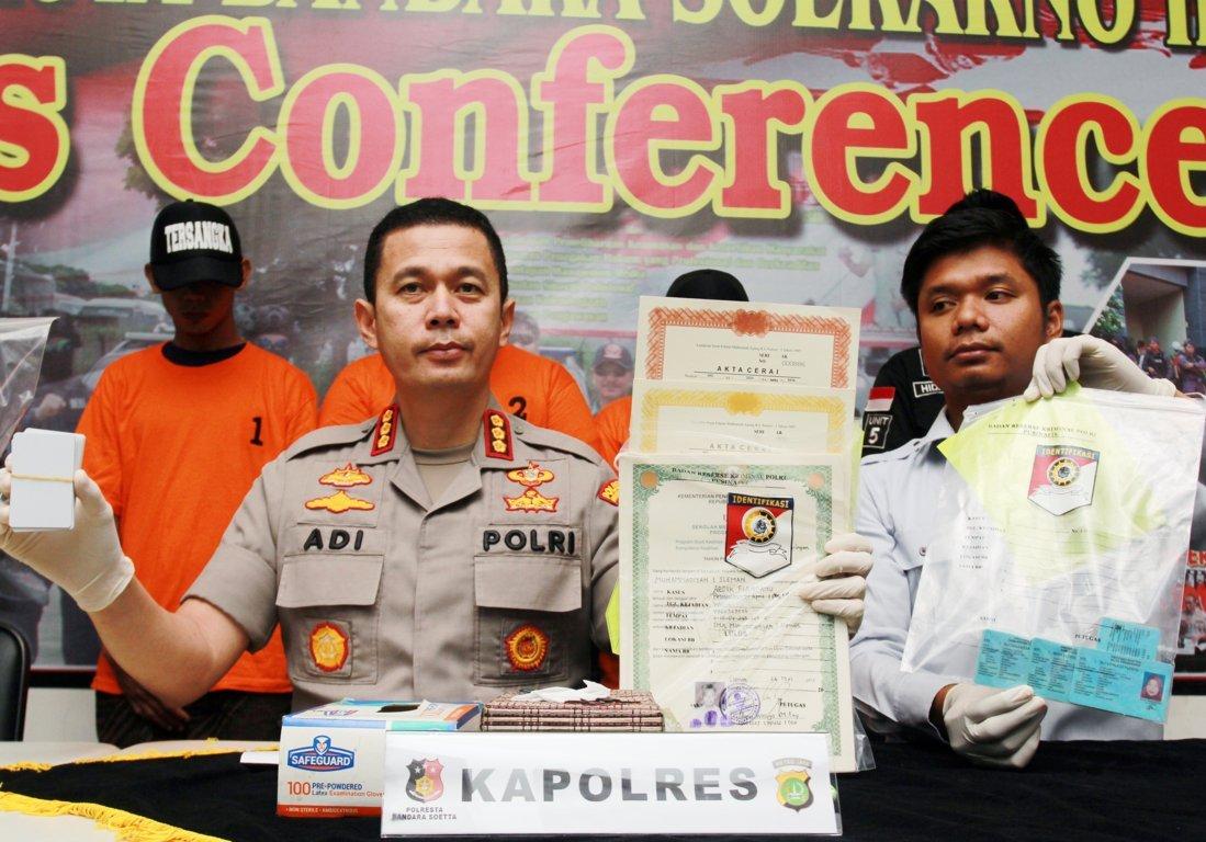 Gelar Barang Bukti