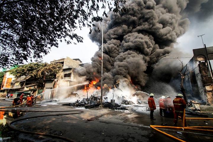Kebakaran Gudang