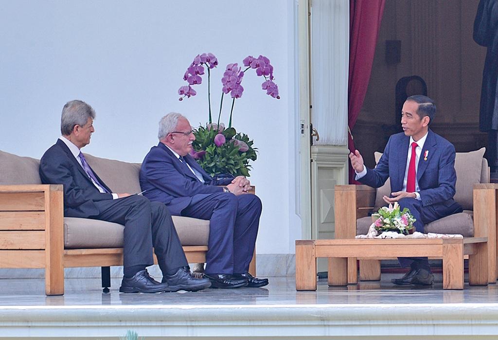 Kunjungan Menlu Palestina
