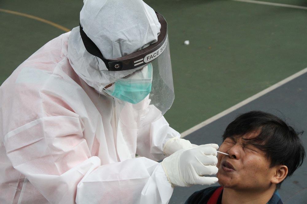 Test Swab Antigen untuk Awak Media