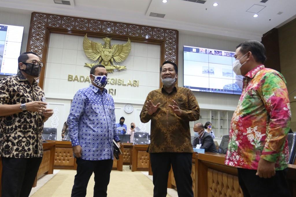 Raker dengan Baleg DPR