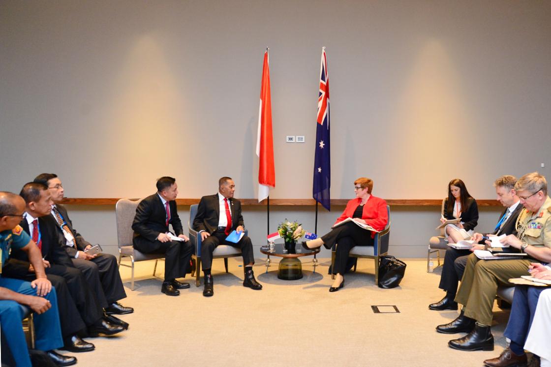 Menhan RI di Australia