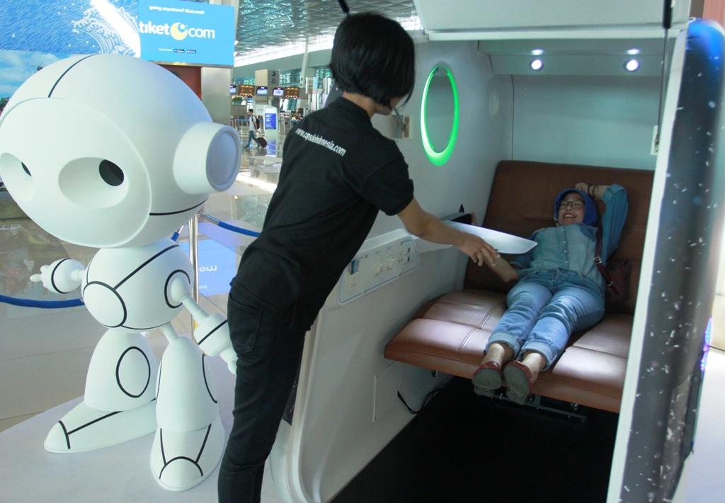 "SLEEPING POD" DI SOEKARNO HATTA