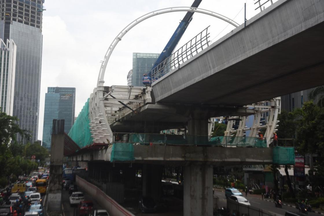 Penyelesaian Stasiun LRT