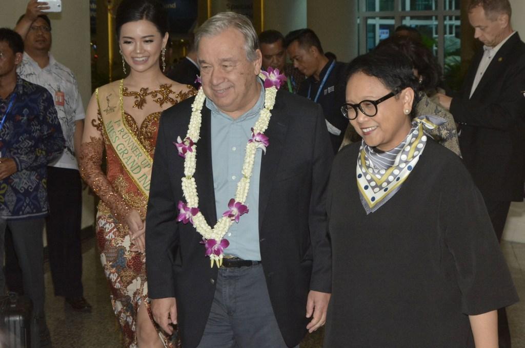 Sekjen PBB Tiba di Bali