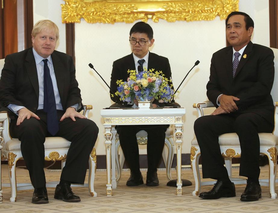 Menlu Inggris di Thailand