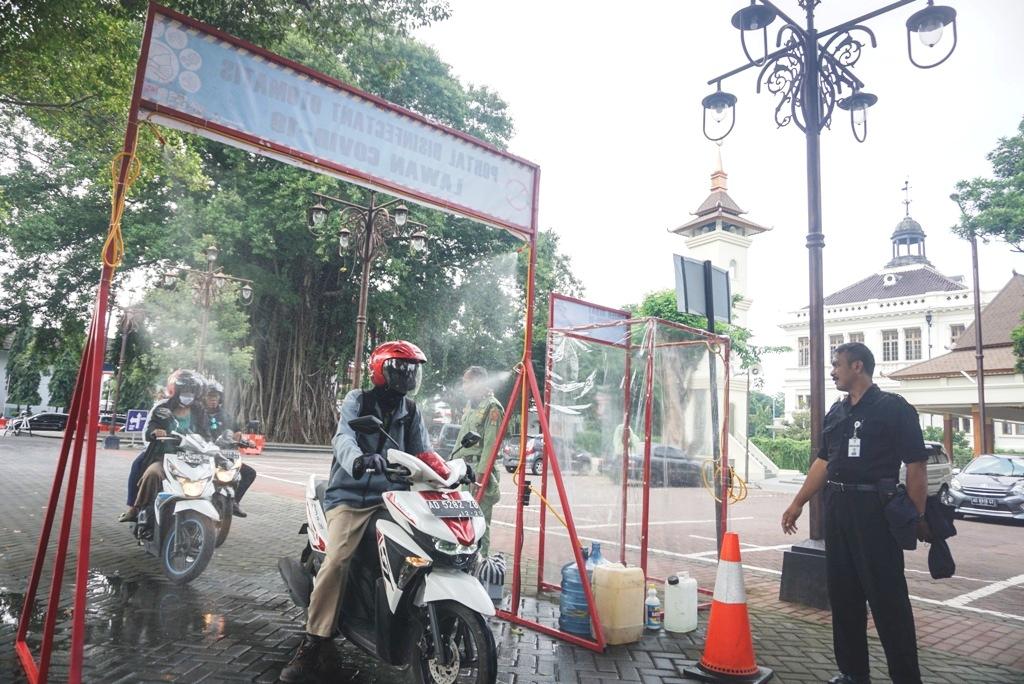 Sterilisasi Pengunjung