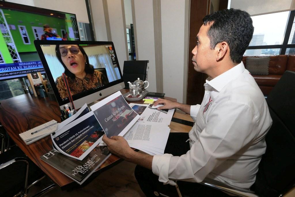 Bahas Kondisi Ekonomi