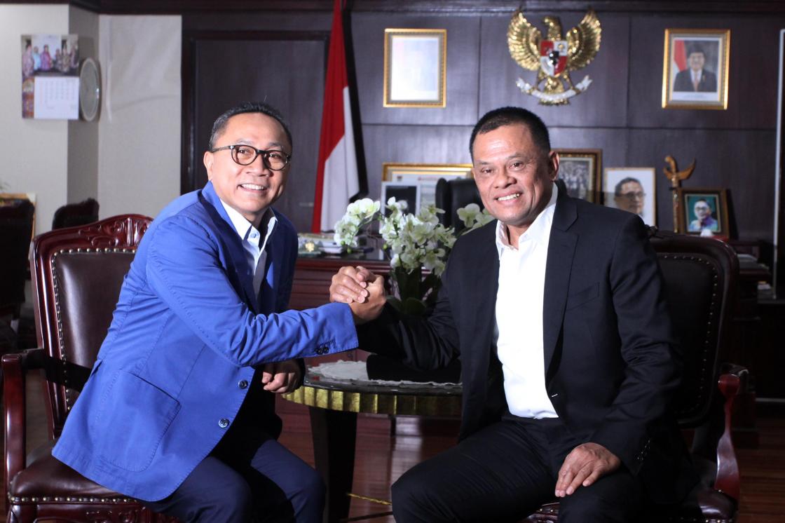 Gatot Temui Ketua MPR