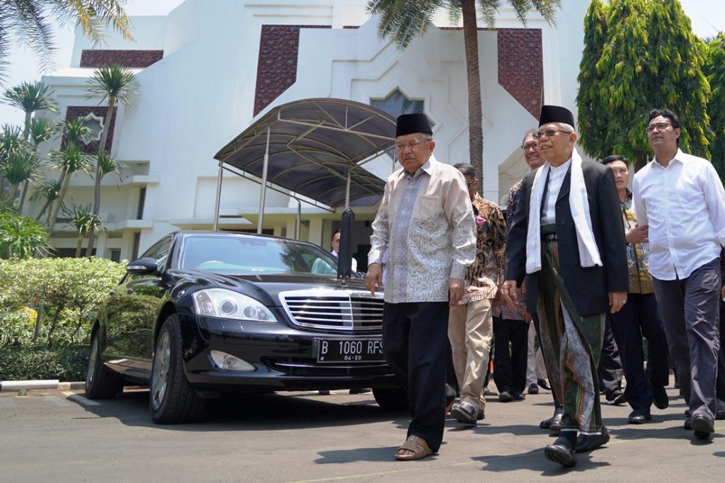 Jusuf Kalla Terima Ma'ruf Amin