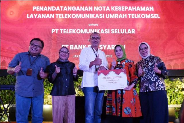 Kerja Sama BNI Syariah, Telkomsel