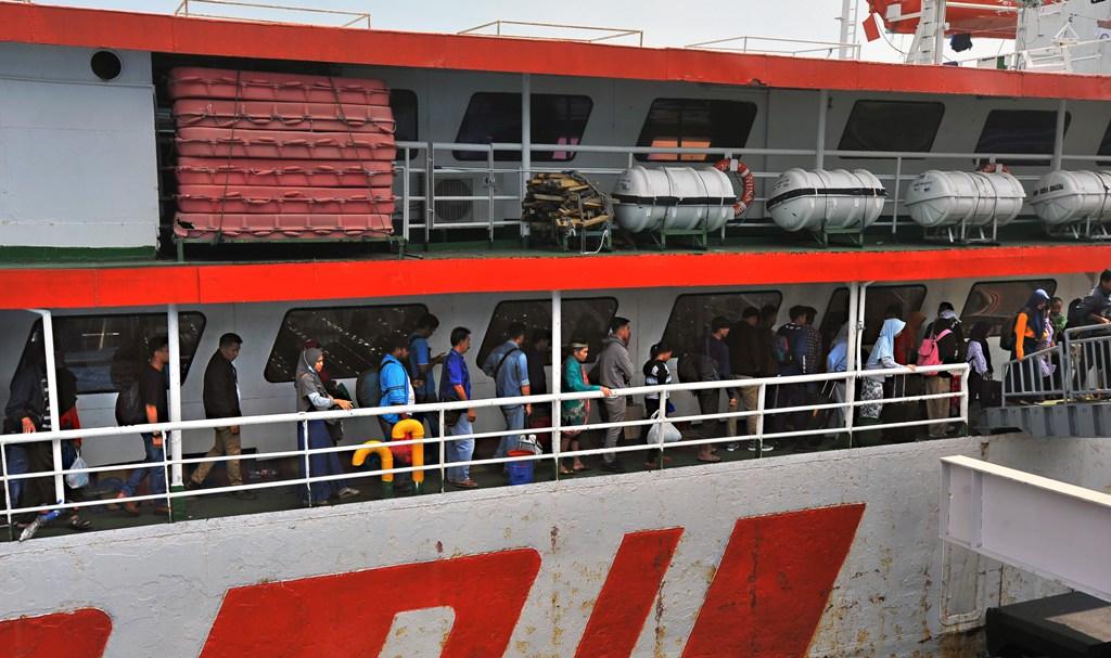 Kepadatan Pelabuhan Merak