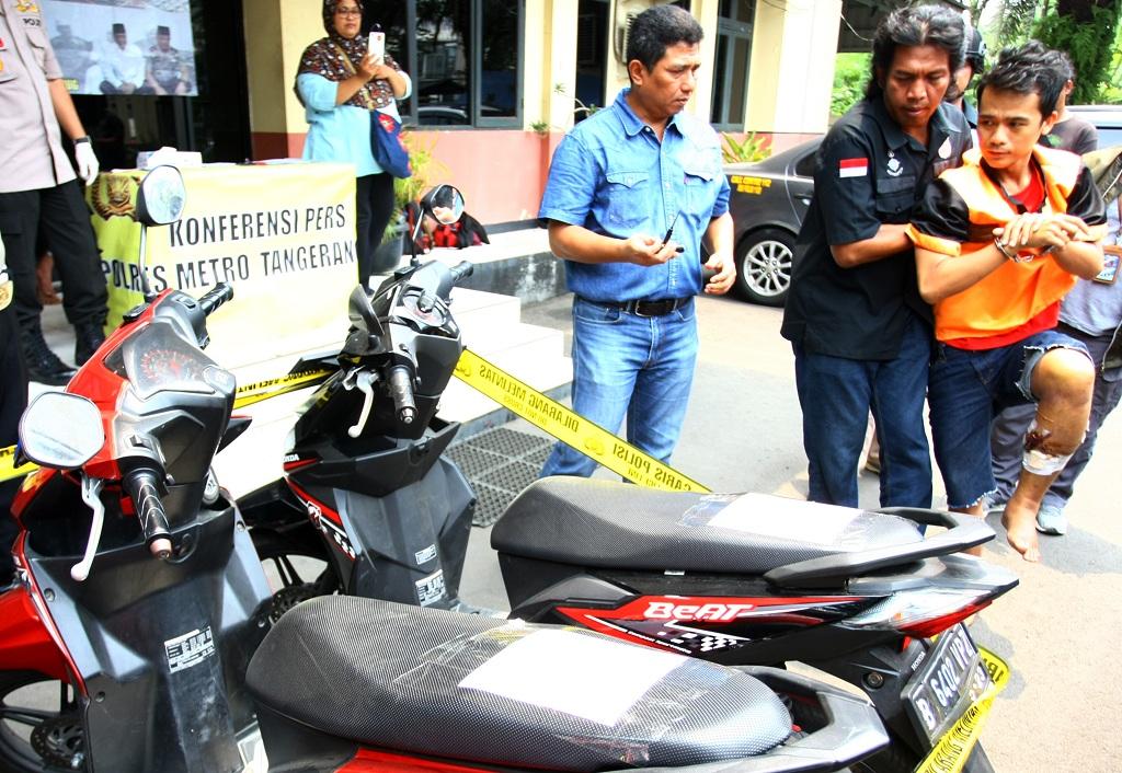 Pelaku Pencurian Bermotor